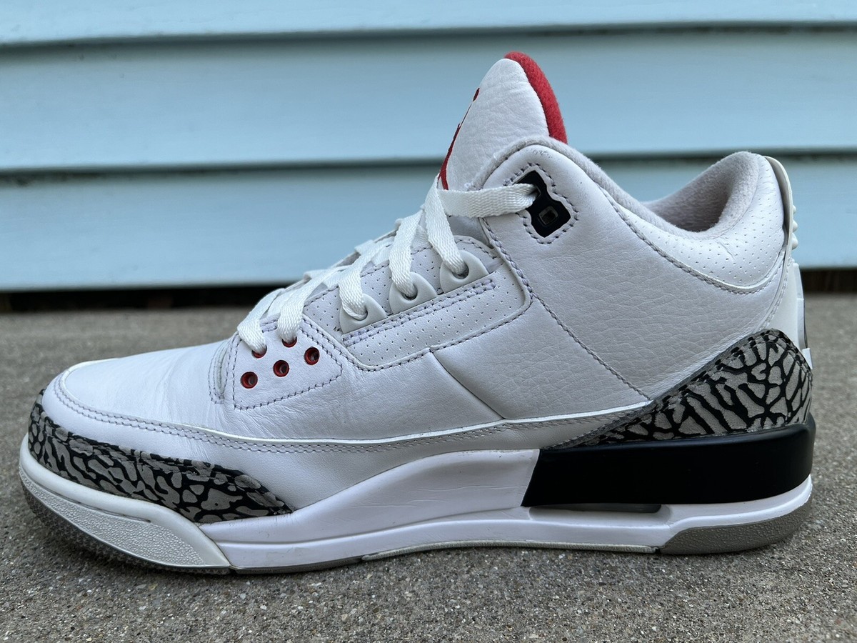 Nike Air Jordan III 3 Retro OG White Black Cement  display picture 2