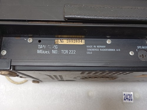 TANDBERG TCR 222 Tape Recorders - Picture 5 of 8