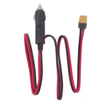 XT60 Female to Vehicle Cigarettes Lighters Male Cable for Portable Power