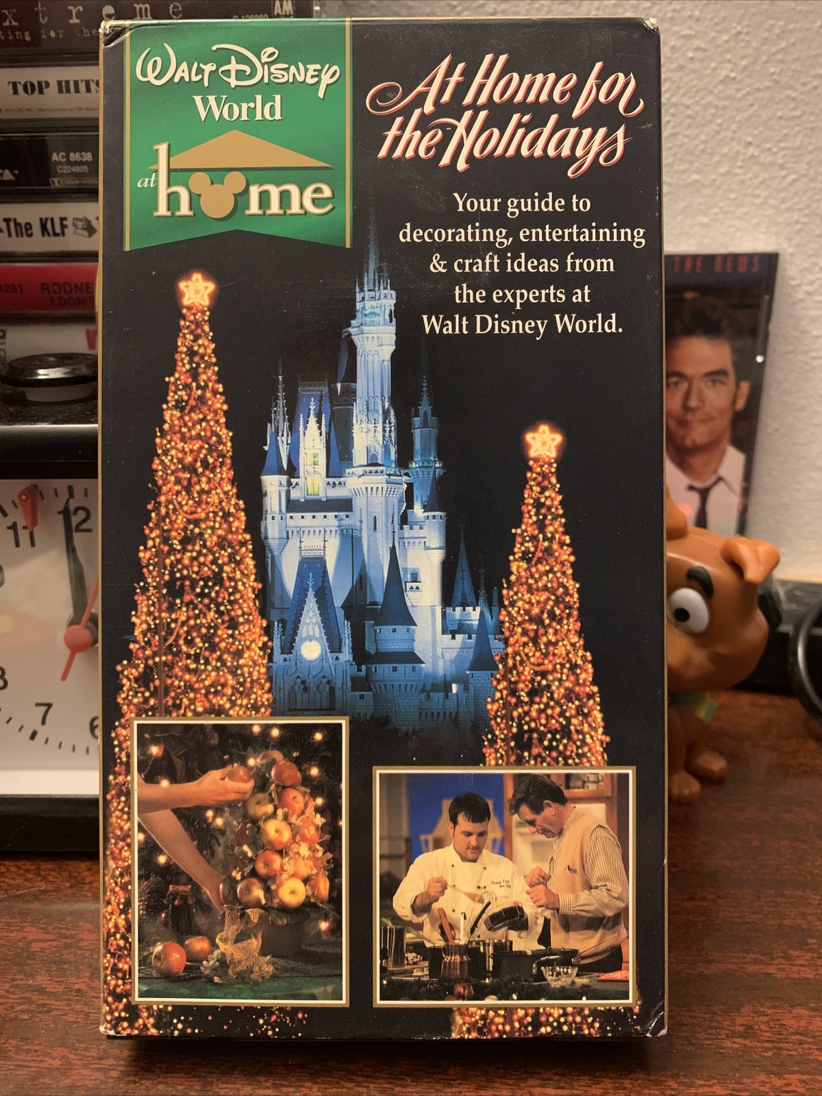 Walt Disney World Home 'At Home for the Holidays' (VHS, 1997)  Disney Christmas