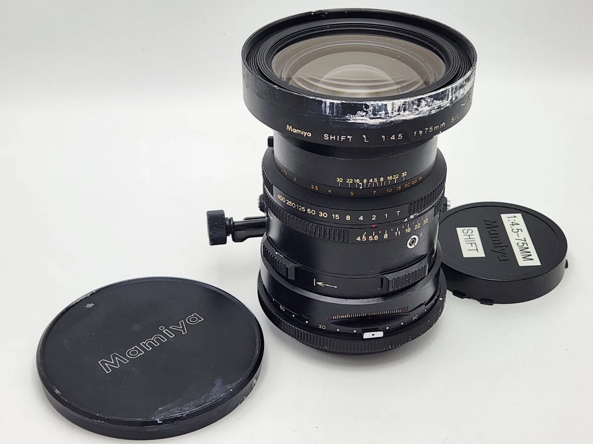 Mamiya f/4.5 Camera Lenses 75mm Focal for sale - eBay
