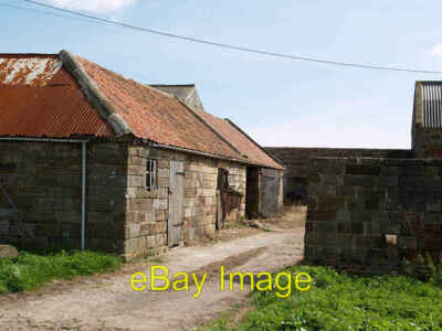 Photo 6x4 Farm buildings, Roxby Borrowby Farm at the southern end of Roxb c2007