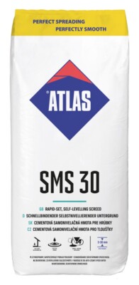 Ausgleichmasse Fließspachtel Nivelliermasse Selbstverlaufend ATLAS SMS 30