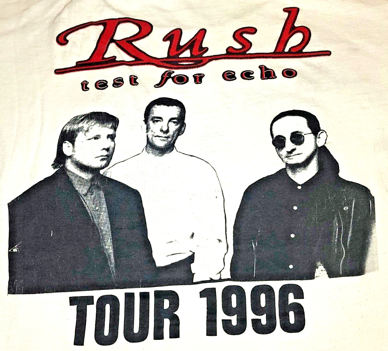 Rush — Test for Echo vintage concert t-shirt