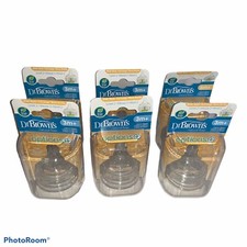 Dr. Brown's Options Wide-Neck Nipple Level 2 10 Count Level 3 2 Count Lot of 12