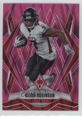 2025 Panini Phoenix Pink Seismic 29/75 Bijan Robinson #112 13ab
