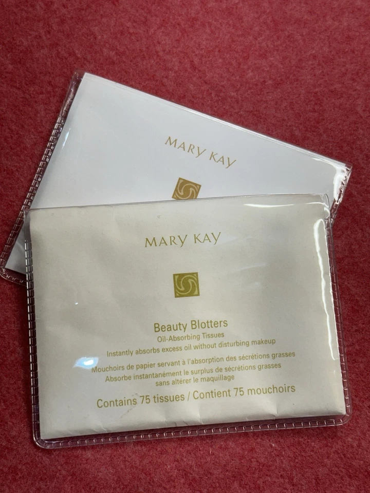 Mary Kay Beauty Blotters Oil-Absorbing Tissues 100% Linen NEW PACKAGES - Image 4 of 4