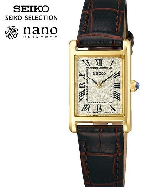 ☆New] SEIKO nano universe Collaboration SSEH Series Women's Watch