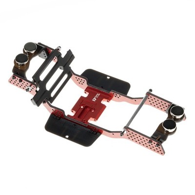 Carbon Fiber Chassis Kit for SCX24, 7° Angled Skid, LCG Chassis