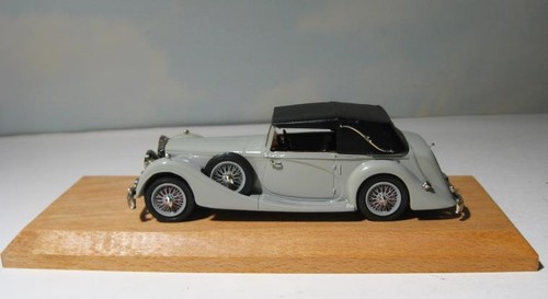 1938 Alvis Speed 25 Top Marques 1:43 White Metal Model HE9 in Box Gray BIN - Picture 9 of 10