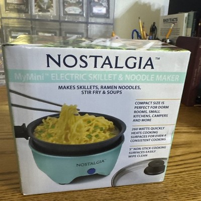 Nostalgia MyMini Electric Skillet & Noodle Maker