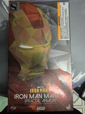Hot Toys MMS792D70 Ironman Iron Man 2 Mark IV 4 (Fractal Armor) 1/6 Figure NEW