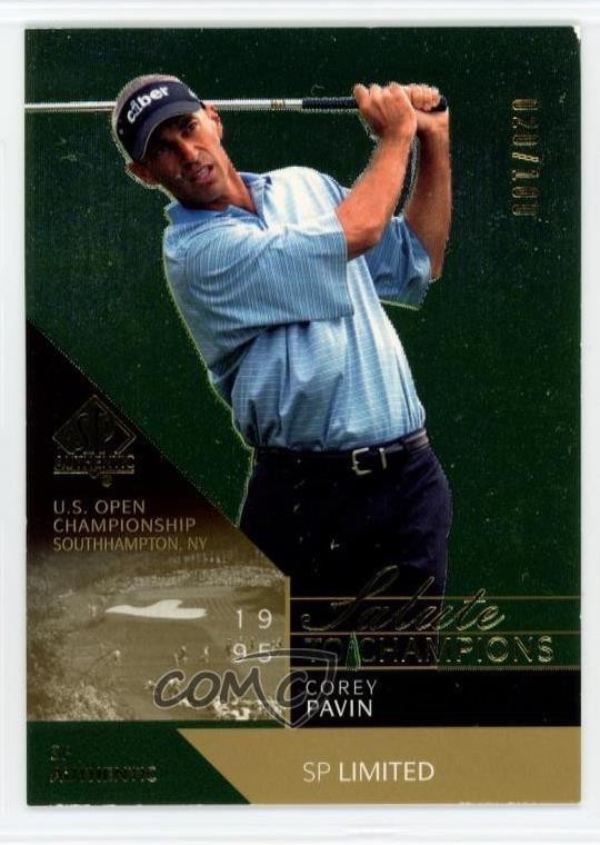2003 SP Authentic Salute to Champions /1995 Corey Pavin #89 4ib