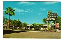 Benson Motel Tucson AZ Vintage postcard Unposted