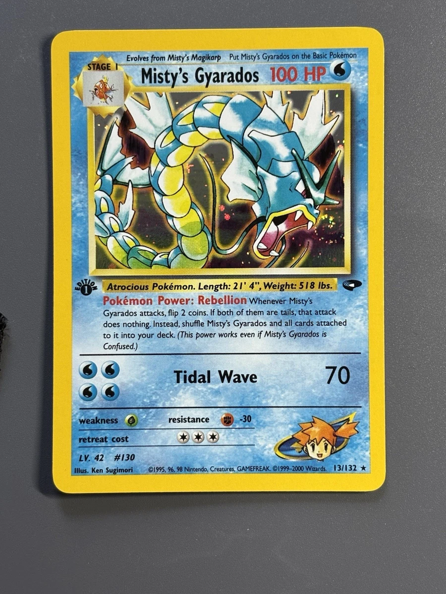 Pokémon TCG 1st Edition English Holo Rare Individual Collectible