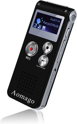 64GB Digital Voice Recorder Voice Activated Mini Audio Dictaphone w Playback