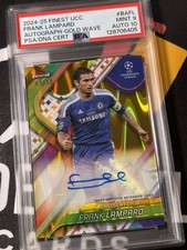 2024-25 Topps Finest - Autographs Frank Lampard #BA-FL Gold Refractor /50 (AU)