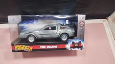 JADA BACK TO THE FUTURE ll TIME MACHINE DIE-CAST 1:32 SCALE NEW RELEASE MUST SEE