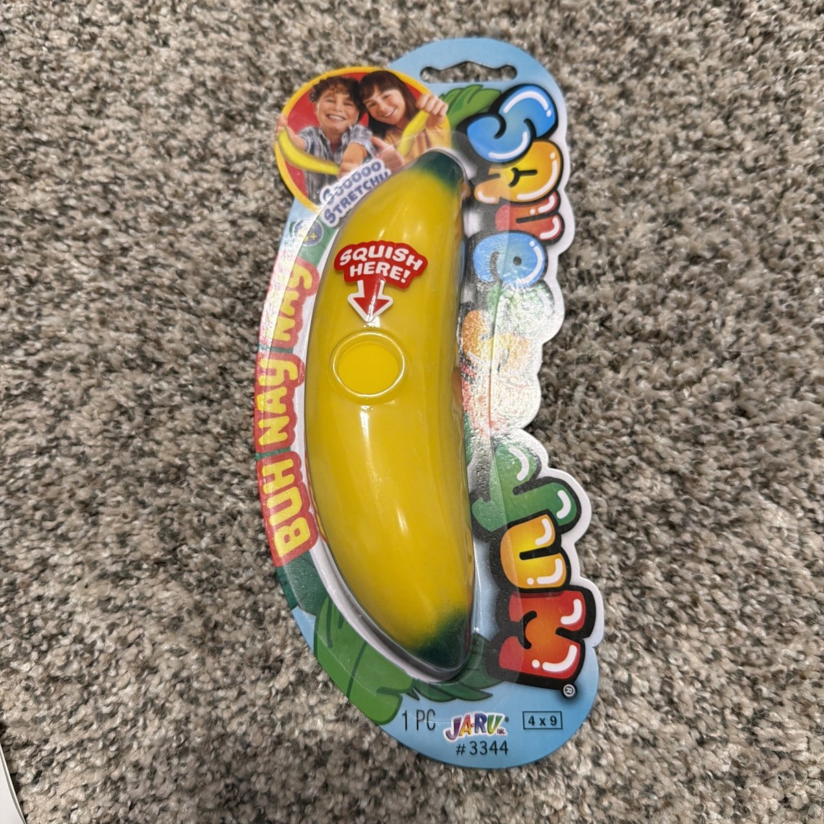 yoyosquishy シークレット　バナナ VIRAL Squishy Banana Ja-ru Squeesh Yum Buh Nay Nay Yellow Squishy