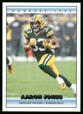 2022 Donruss Aaron Jones Green Bay Packers #23