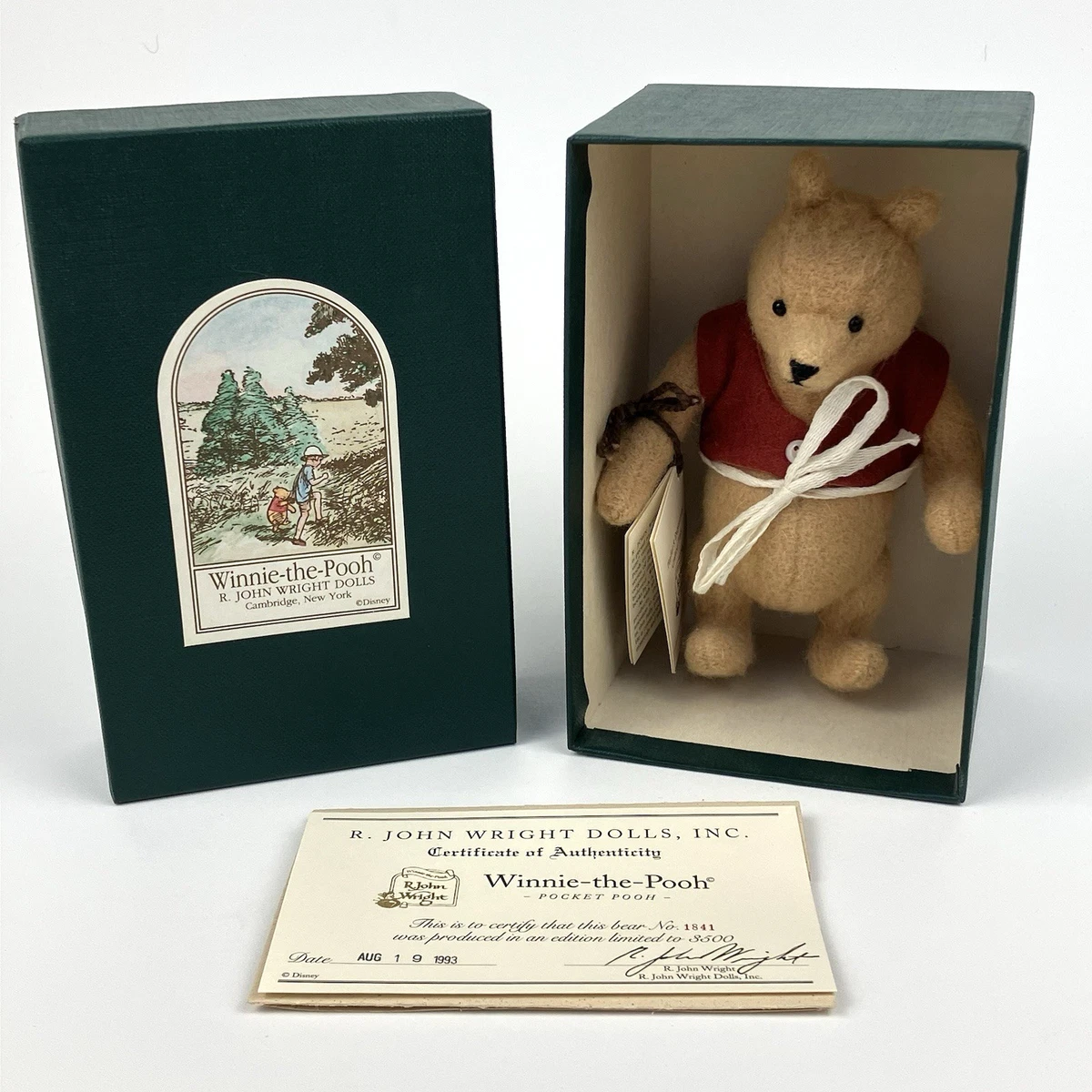 R John Wright Indiana Winnie the Pooh Teddy Bears for sale | eBay
