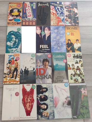 8cm CD Megaset [hide,L'Arc-en-Ciel,LUNA SEA,Kuroyume,CURIO,B'z,FEEL](Visual kei) prezzo ebay
