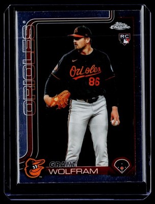 2025 Topps Chrome Update #USC31 Grant Wolfram RC BS74