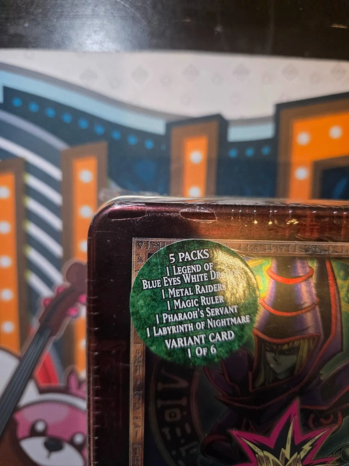 Yu-Gi-Oh! Dark Magician Yugi Collectors Tin SEALED - 2003 BPT - SEE Photos! - Image 2 of 4