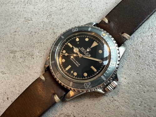 1961 Rolex Submariner- 5512- Gilt - Chapter Ring - Exclamation Dial Meters First
