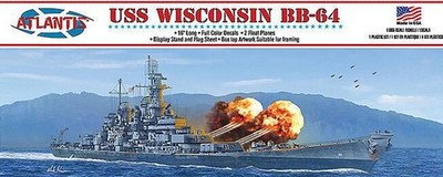 Atlantis AMCM3006 1/600 BB-64 USS Wisconsin