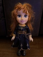 Disney Store Animator Frozen Anna Doll 16" Red Hair Princess