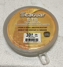 STS Salmon Fluorocarbon, SEAGUAR 30STS100. 30 LB, 100 YDS