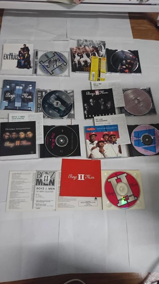 Boyz II Men CD SET x7  【Extras】【II】 etc. Album set（Used item） Ｓ07368 Foto 2 de 4