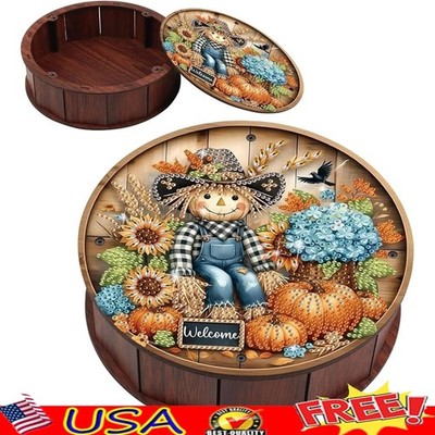 DIY Diamond Painting Decorative Box Autumn Craft Storage Unique Gift Box New