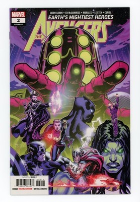 Avengers #2 NM+ 2018 McGuinness Cover A #692 Marvel Comics