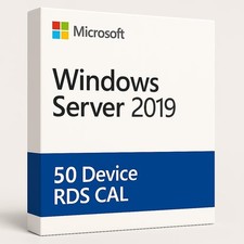 Windows Server 2019 Remote Desktop License - 50 Devices RDS CALs