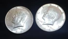 2 very nice 1964 Kennedy half dollars