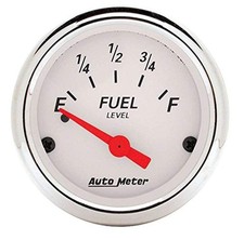 Autometer 1318 2-116 Fuel Level 0-30 Arctic White New Autometer 1318 2-116 Fuel Level 0-30 Arctic White New