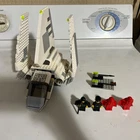 LEGO Star Wars 7166 - Imperial Shuttle - USED YELLOW COMPLETE- MINIFIGURES