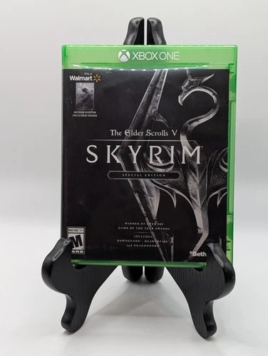 ELDER SCROLLS V SKYRIM Special Edition Microsoft Xbox One - CIB + Map + Poster