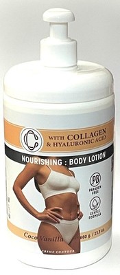 Collagen Hyaluronic Body Lotion Coco Vanilla Nourishing   660g / 23.5 oz