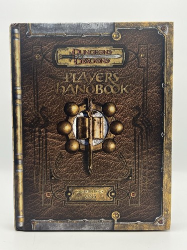 Dungeons & Dragons 3.5 Player's Handbook 2012 Hardcover LIKE NEW