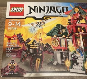 Lego 70728 Battle for Ninjago City Brand New Sealed Box Rebooted Overlord Set