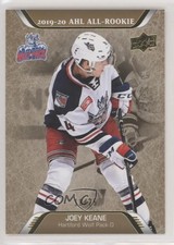 2020-21 Upper Deck AHL All-Rookie Team Gold 13/25 Joey Keane #206 0b3