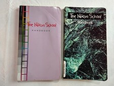 NIKON - 1993-1994 edition pair of NIKON School Handbook. Professional Guide