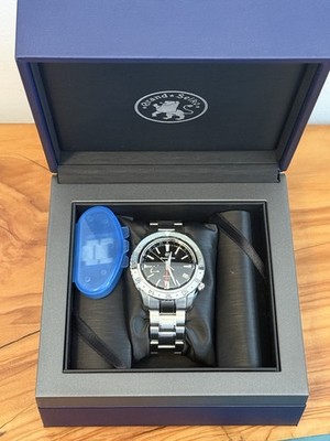 2022 Grand Seiko Hotaka Peaks 44mm Watch SBGE277 Spring Drive GMT Full Set