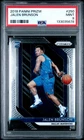 2018 PANINI PRIZM #250 JALEN BRUNSON ROOKIE RC PSA 9