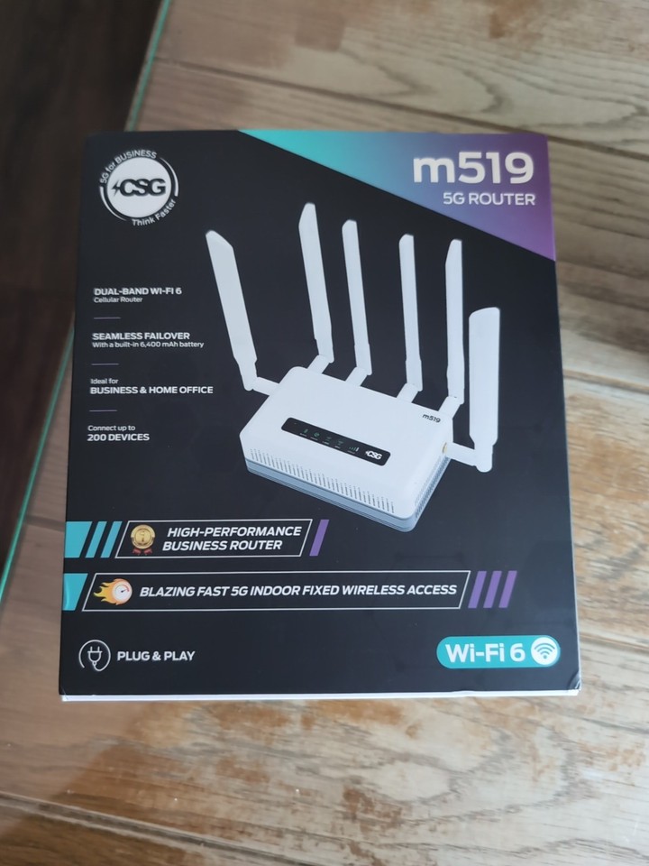 CSG m519 5G Cellular Gateway Business Router, Compatible with Verizon ...