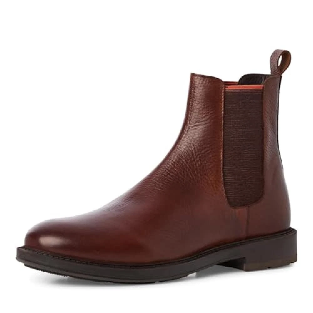 Stivali Chelsea Uomo In Similpelle, Slip On, Comodi E Antiscivolo, Misure Dal 6.5 Al 15 US