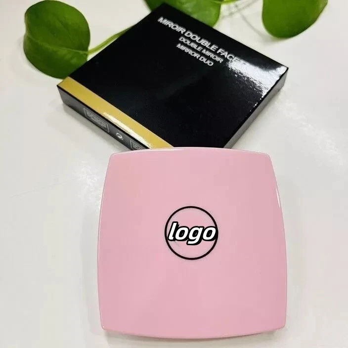 Mirror Duo Compact Double Facette Makeup Valentine Bridesmaid Gift - Image 3 of 4